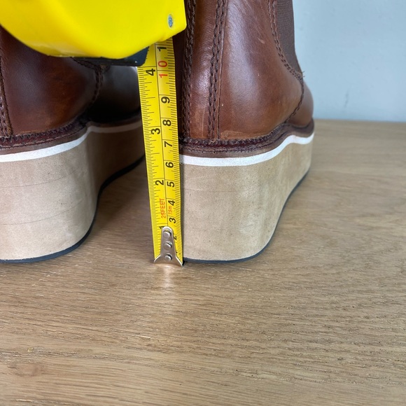 Leather Platform Chelsea Boots Diba True She Nah - Picture 6 of 11